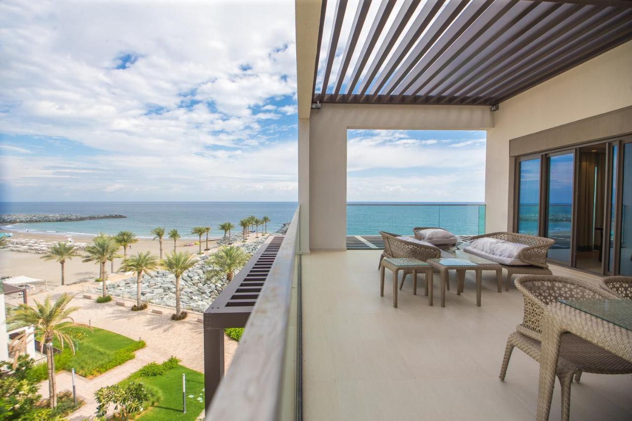 Al Aqah Luxury Apartment W/ Sea Views At Address Residences Fujairah Eksteriør billede